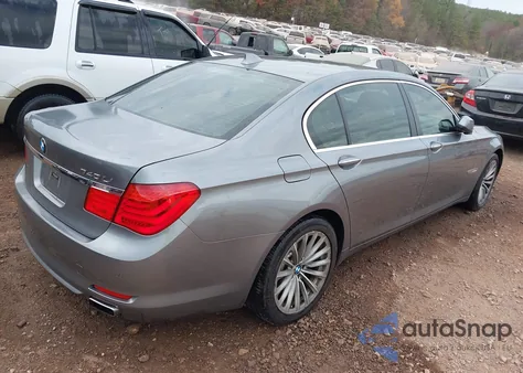 2012 BMW 740Li z USA, uszkodzony, nr VIN WBAKB4C56CC575673